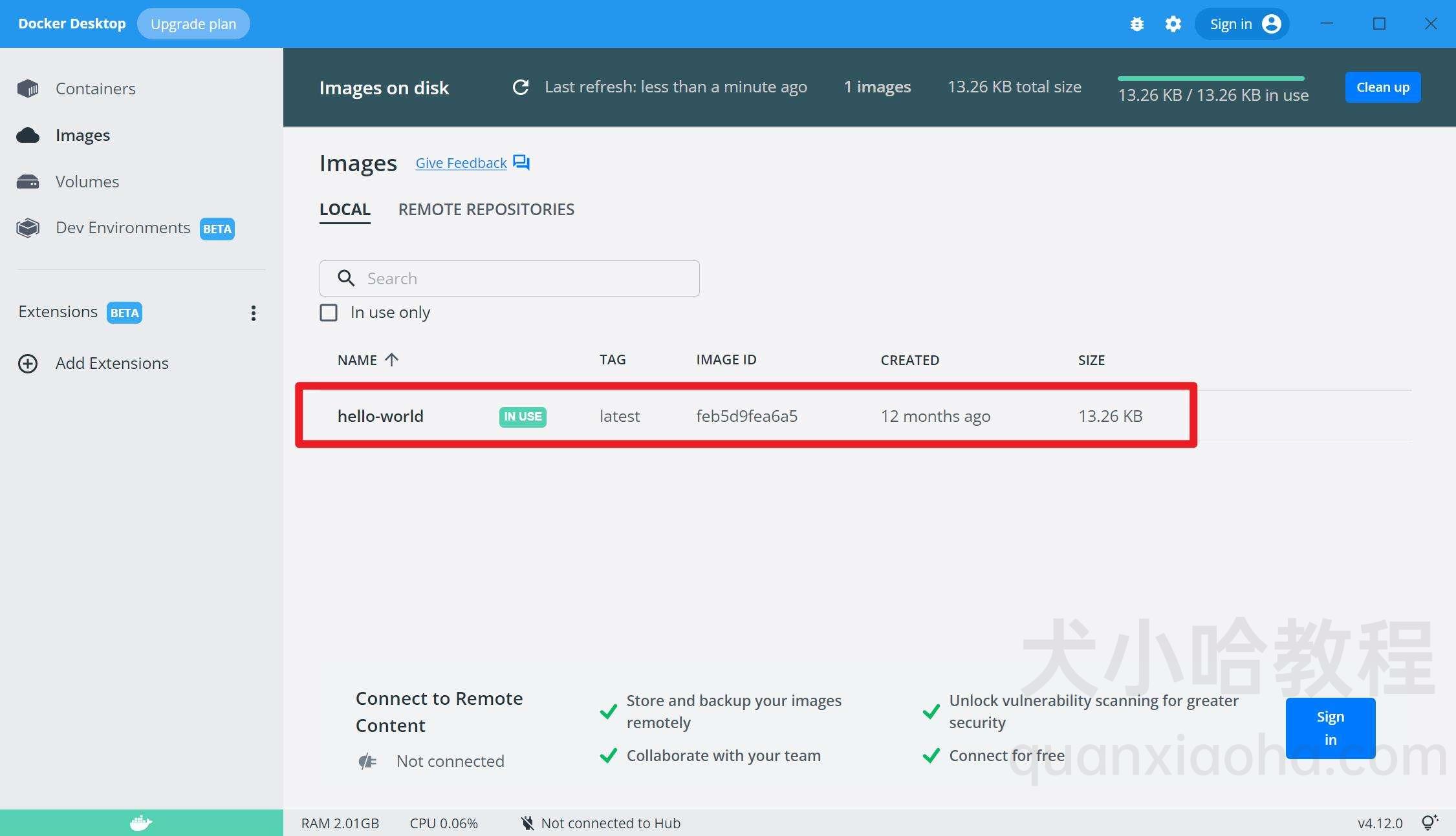 Windows 安装 Docker